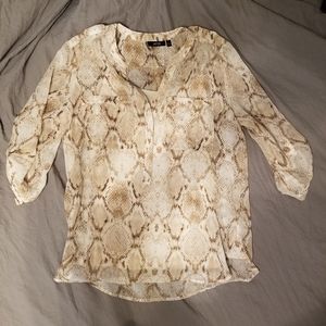 Women's Snake Skin Shirt